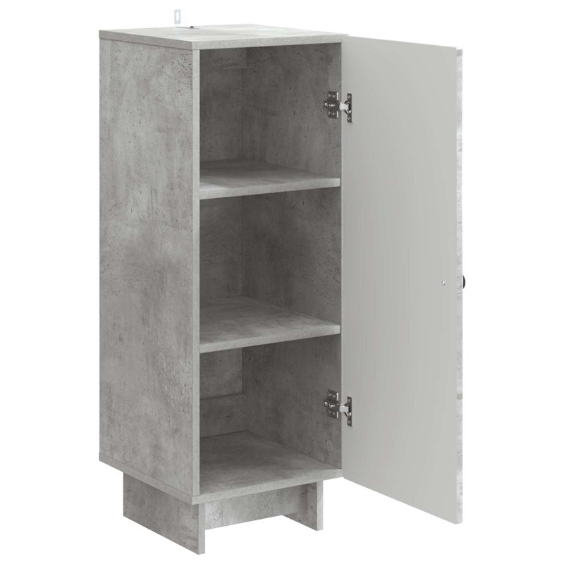 33 cm W Sideboard, Concrete Grey