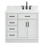 ARIEL HEPBURN 37 IN RIGHT OFFSET RECTANGULAR SINK VANITY 1,5 IN-1076665257-1076665258-1109596168