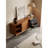 Nordic Retro Accent Cabinet Solid Wood 4 -Drawer Accent Cabinet