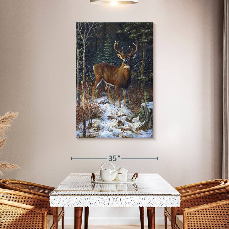 Brampt Last Light - Whitetail, 48" H x 32" W