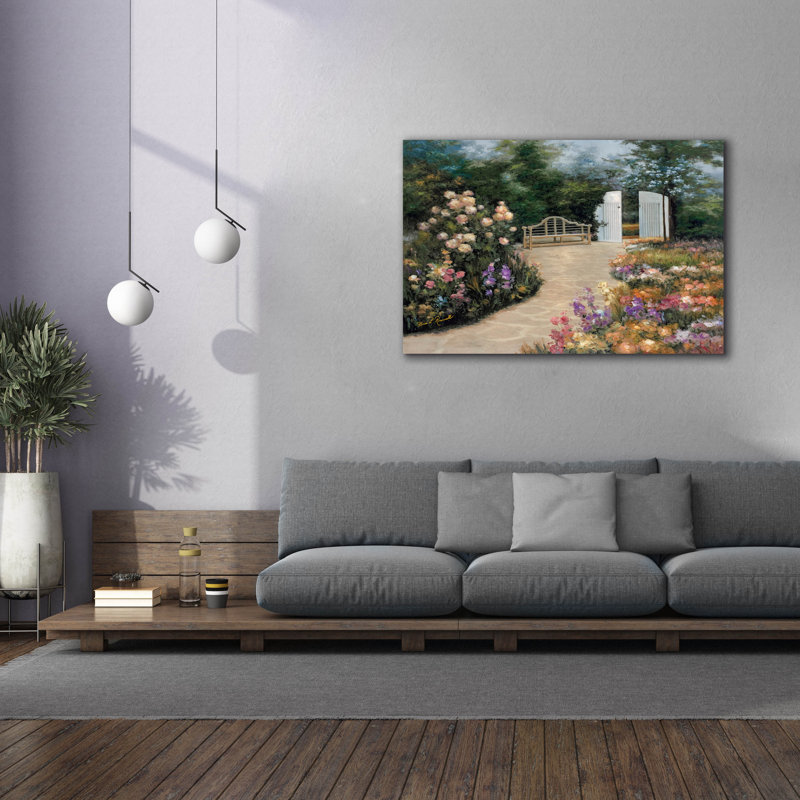 «Garden Enclave» par Diane Romanello, H 40 po x l 60 po x P 1,5 po