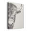 Graphite Bison Portrait I - peinture sur toile tendue-1464002616