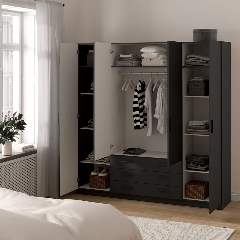 Manufactured Wood Wardrobe