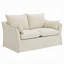 Causeuse moderne avec 2 coussins Seya