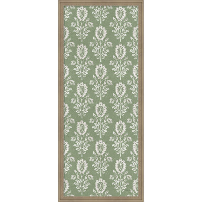  Framed Fabric Pinboard, Floral Focus Pattern VH Panel by Beth Grove Printed Bulletin Board for Use as a Vision Board or Wall Organization