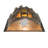 Rustic Lodge Flush Mounted Sconce-16183338