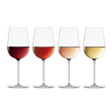 Signature Series 4-Piece Crystal Glassware Set