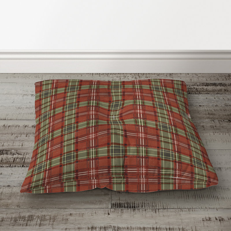 Plaid Reversible Throw Pillow