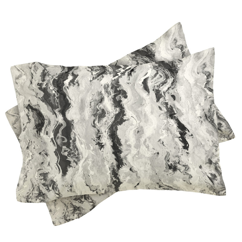 Taie décorative en polyester Mono Melt par Lisa Argyropoulos
