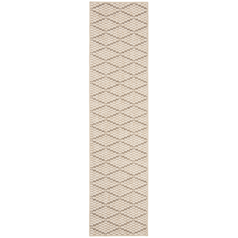 Aaltien Beach Jacquard Weave Sisal Geometric Rug, Runner 2' x 8'