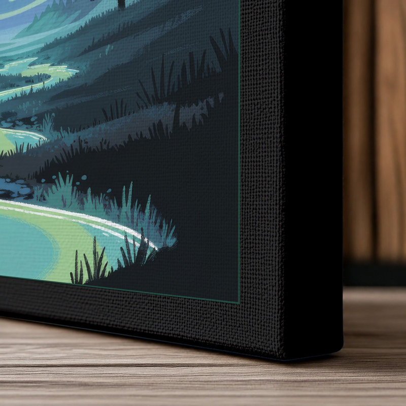 Print, 36x24 - 91.4 x 61.0 cm, Black Border