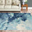 Tapis intérieur / extérieur bleu foncé / turquoise Hofer-91545168