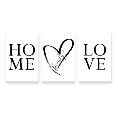 3 Piece Wrapped Canvas Print