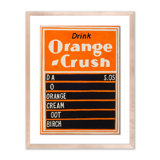 Orange Crush Print by Erica Hauser