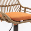Ensemble de 2 tabourets de bar pivotants réglables à hauteur de comptoir avec repose-pieds pour la cuisine-1518418114
