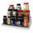 Freestanding Spice Rack with Adjustable Racks