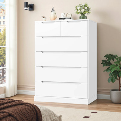 Commode 6 tiroirs l 27,6 po