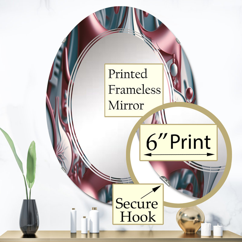 Apolla Oval Mirror, 36" x 24"