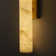 2-Light Dimmable LED Alabaster Wall Sconces (Set of 2)