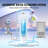 VEVOR 100 Lb. Daily Production Cube Clear Ice Freestanding Ice Maker