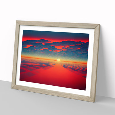 Showstopping Sunset - Single Picture Frame Print