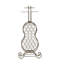 Porte-bouteilles de vin en forme de violoncelle, porte-bouteilles autoportant avec bouteille de rangement, bar de rangement pour bouteilles de vin et de vin, organisateur pour la cuisine, la salle à manger