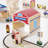 Community Buildings Block Play Learning Toys