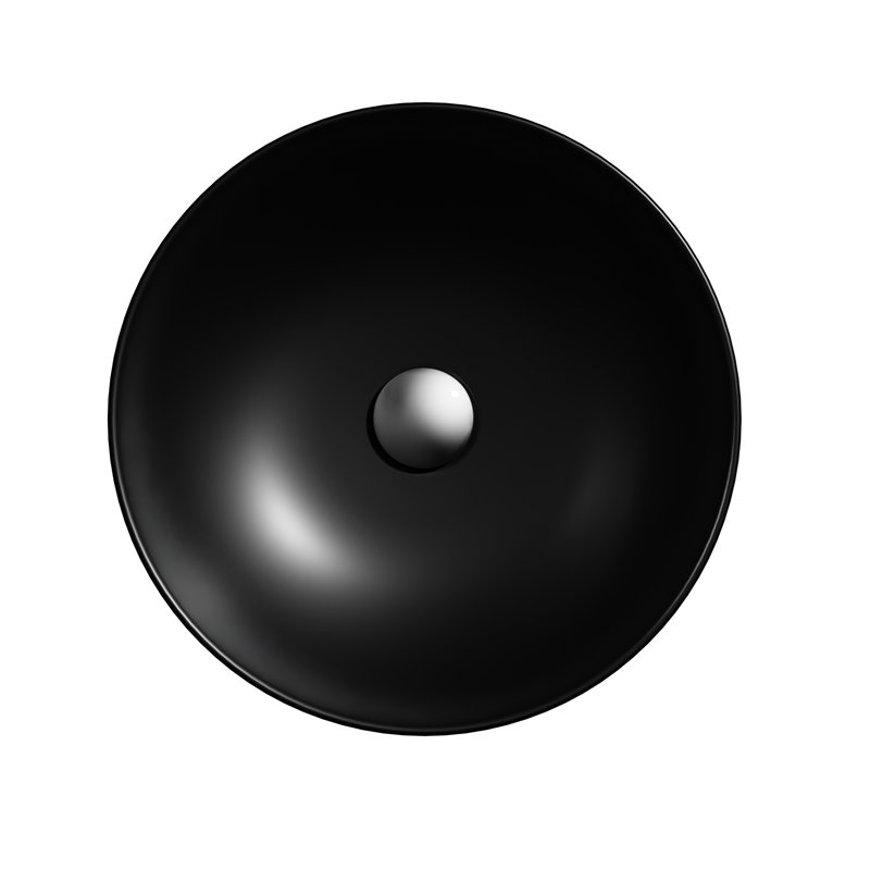 Fly 16.9'' L Bathroom Sink, Matte Black