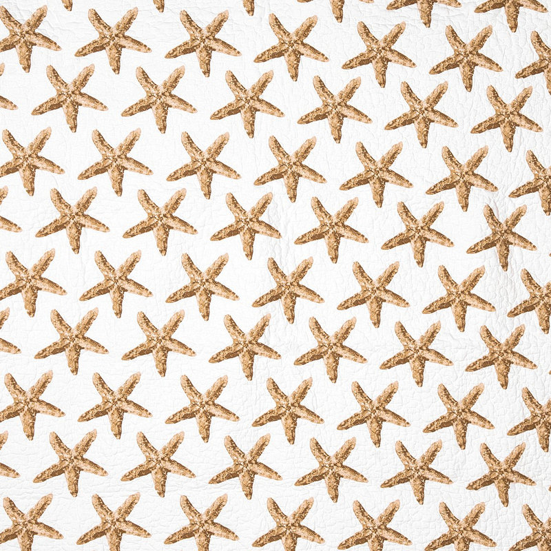 Sandbridge Stars Coastal Cotton Quilted Throw Blanket