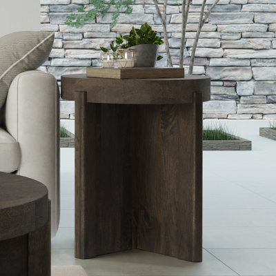 Josiane Solid Wood End Table