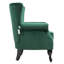 Tamworth 73Cm Wide  Velvet Channel Occasional Armchair Wingback Chair-1905514532