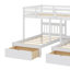 Lit superposÃ© double et simple, avec rangements intÃ©grÃ©s-1029516703