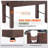 VEVOR 54 L Foosball Table with Telescopic Rods