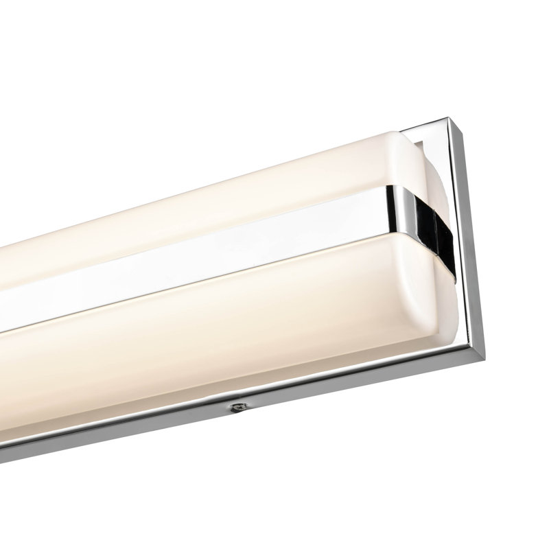 Possing Dimmable LED Vanity Light, Chrome