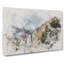 Lower Falls In The Rocky Mountains - Wrapped Canvas-56662268