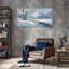 Grande scène hivernale, art mural sur toile, paysage de Noël, impressions sur toile pour le bureau de la chambre à coucher, pin enneigé, forêt d'hiver, affiche d'art, image 30 x 60 po-2120354063