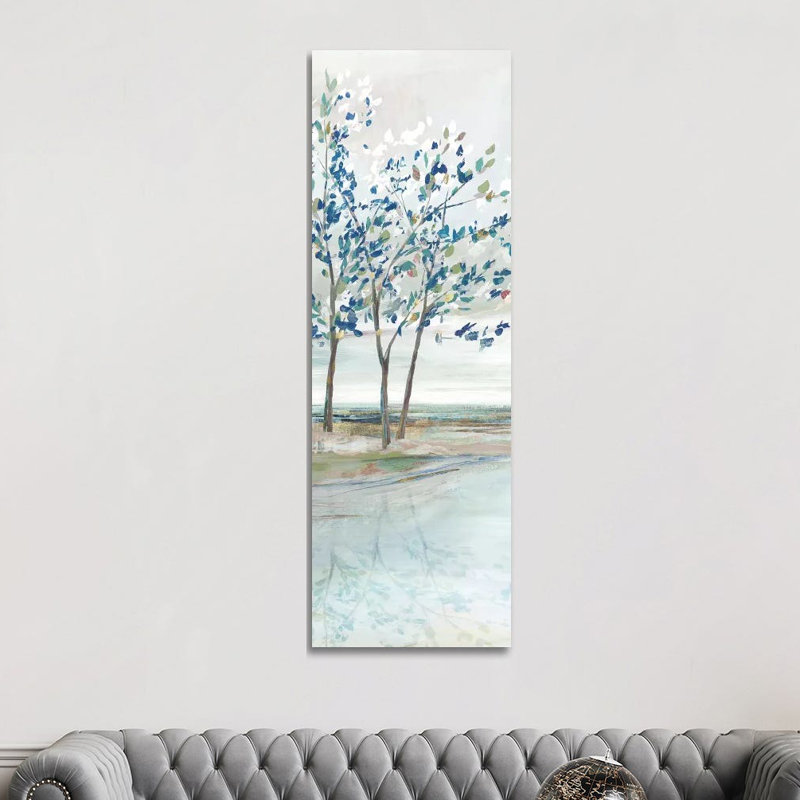 Blue Ridge III by Isabelle Z - Panoramic Print on Canvas, Wrapped Canvas, 121.92 cm H x 40.64 cm W x 3.175 cm D