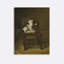 A Dog On A Chair Print by Guillaume Anne Van Der Brugghen