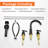 Widespread 2-handle Bathroom Faucet with Drain Assembly-73695305