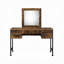 Bureau de coiffeuse et miroir Modlin