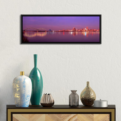 Impression sur toile tendue « night memphis »