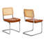Chaise en porte-à-faux 19,3 po Mid-Century-129453334