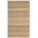 Feliciana Organic Hand Knotted Jute Striped Rug