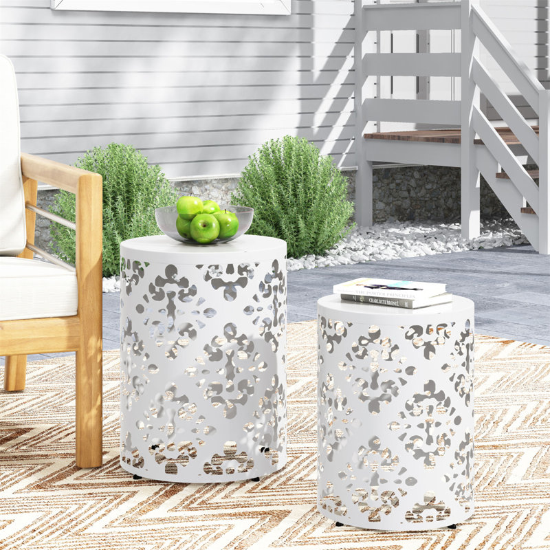 Table d'appoint Faliha, 2, Bleu marine 1
