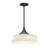 Nathania 1-Light Schoolhouse Glass Pendant -66310914