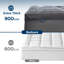 Surmatelas à plateau-coussin pour dortoir et université, surmatelas respirant rafraîchissant avec poche profonde-105588795-105588793