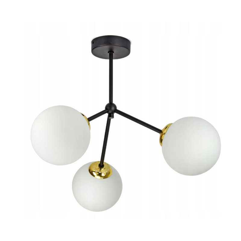 Glass Semi Flush Mount