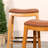 Charming And Durable Bar Stool With Premium Leather Seat For Various Spaces-732577569-732577575