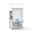 Chariot modulaire 9 compartiments avec bacs