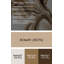 Aquarelle abstraite 48, art mural en métal beige-53936490